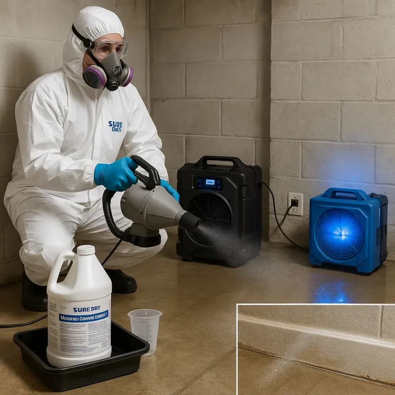 Sanitization and Odor Removal process in Honea Path, SC